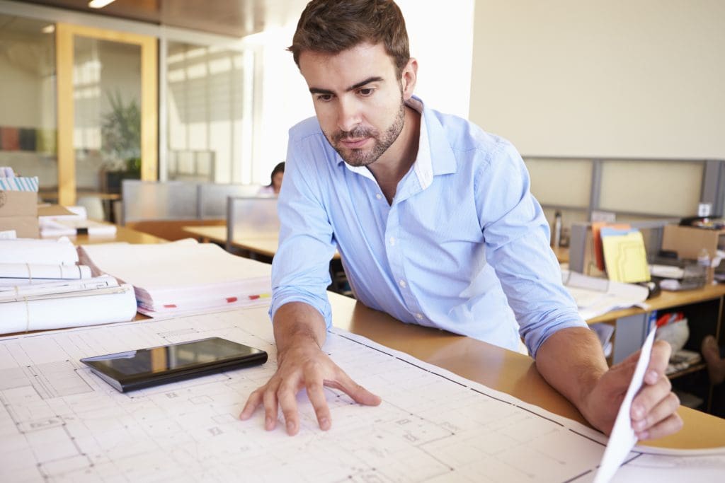 arkitekt i arbeid