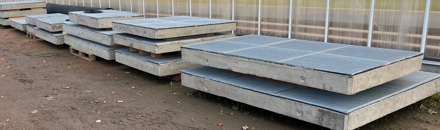 Lager Betongkum med rist